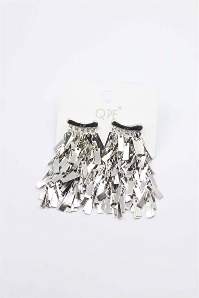 MENESSA Sequin Earrings - Silver