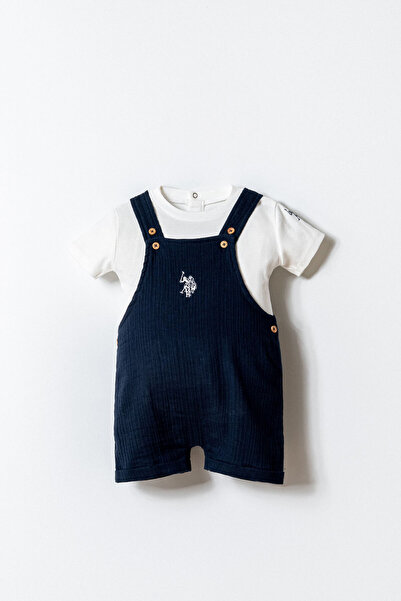U.S. Polo Assn. Erkek Bebek Lacivert Şort Takım