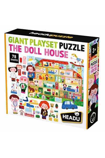 Headu Giant Playset Puzzle the Doll House Mu55355
