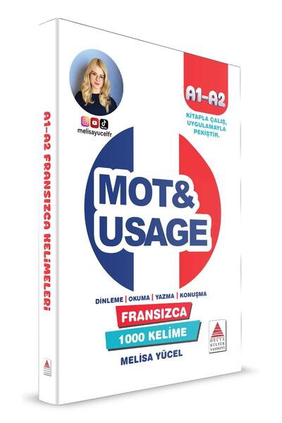 Delta Kültür Yayınevi French A1-A2 Words (Word and Usage)