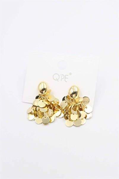 MENESSA Sequin Earrings - Gold