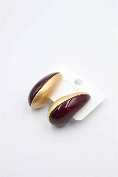 Generic Brand Drop Earrings - Burgundy