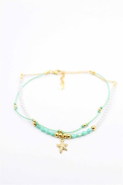 MENESSA Sea Star Anklet - Gold