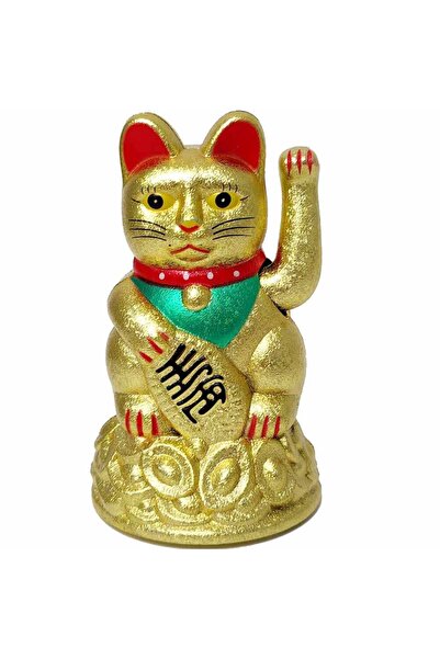 ZODIACOOL Pisica Feng Shui, Maneki Neko simbol de noroc la bani si protectie,...