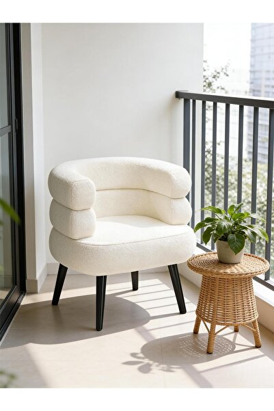 Pomefar كرسي أريكة مفرد ، كرسي إسفنجي مرن بتصميم أنيق، كراسي مخملية مخمل لغرف...