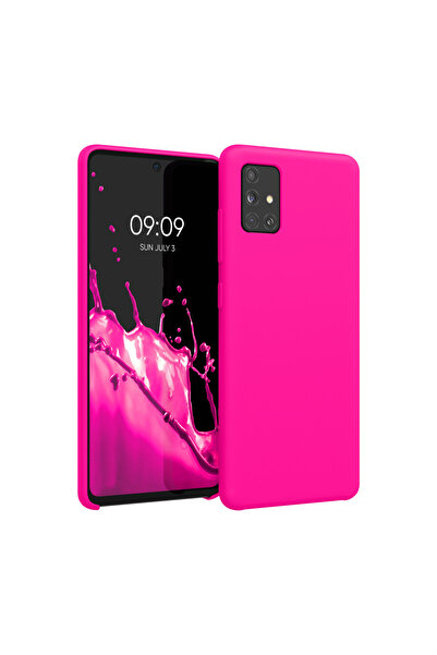 KWmobile Carcasă pentru Samsung Galaxy A51, silicon, roz, 51197.77