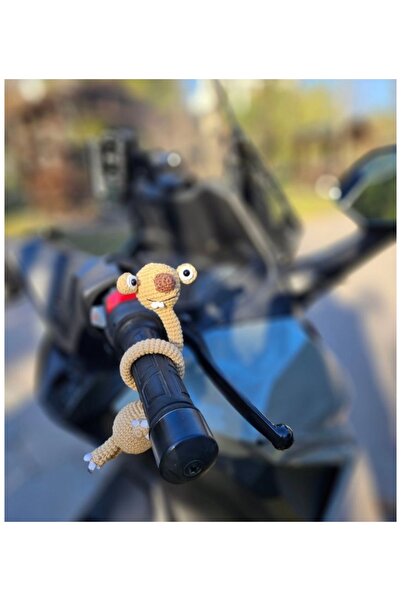 designbyoykum زينة دراجة نارية من طراز أميجورومي من عصر الجليد (مع سلك)