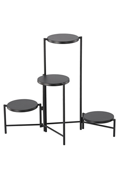 Stef's Cat Suport pentru Flori cu Structura Metalica, 4 Niveluri, cu Rafturi ...