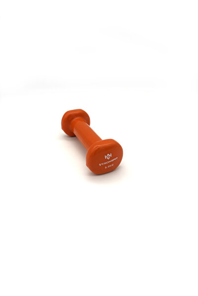 ALİN Sport Vinyl Kaplı Dambıl 0.5 KG | Fitness, Pilates ve Ev Egzersiz Ağırlı...