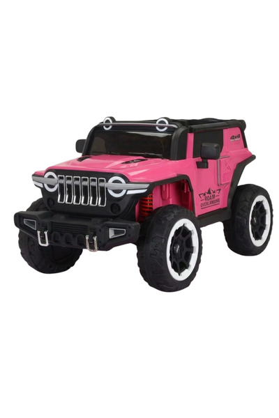 Rally Pink Adventure Electric Jeep (Ages 2-6)