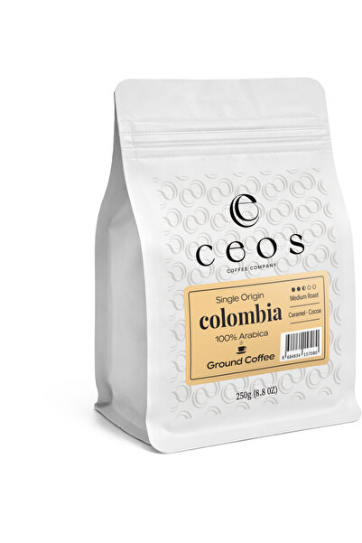 COLOMBİA ÖĞÜTÜLMÜŞ FİLTRE KAHVE 250 GR