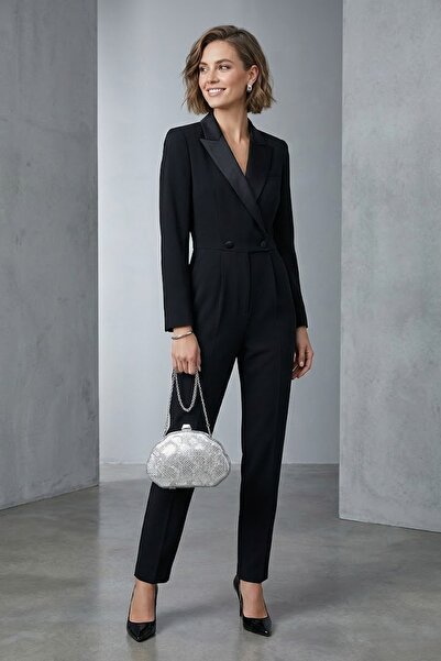 VAROL ÇANTA Varol 513 Women's Evening Dress Bag Silver