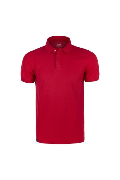 Evolite Deepraw Men's Polo T-Shirt - Red