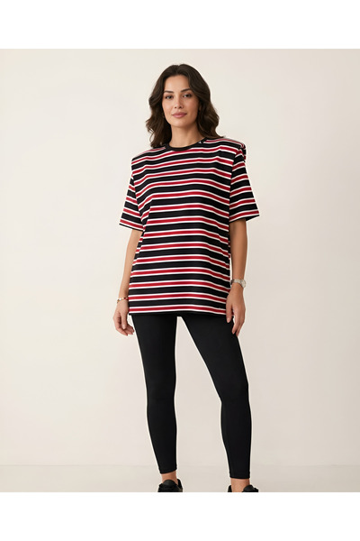BLOUSE Vatkalı Oversize T-shirt