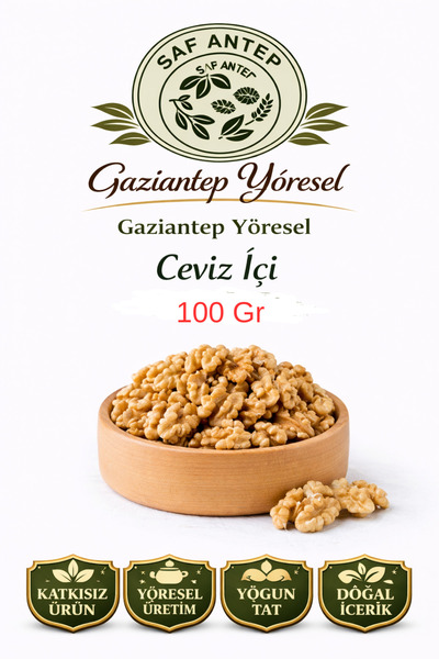 Saf Antep Ceviz Ici 100 g – Geleneksel Yöresel Lezzet