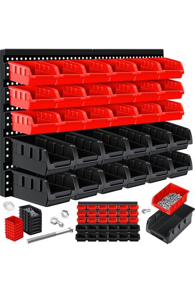 MASKO 32-Piece Stacking Box Set