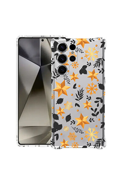 bestcase ® Husă Carcasă antișoc pentru Samsung Galaxy S26 Ultra, Stele aurii,...