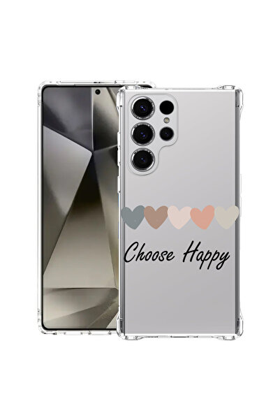 bestcase ® Husă Anti Shock Case for Samsung Galaxy S26 Ultra, Choose Happy, 3...