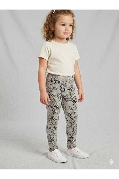 İncili Girl's Tights Patterned Cotton Girl's