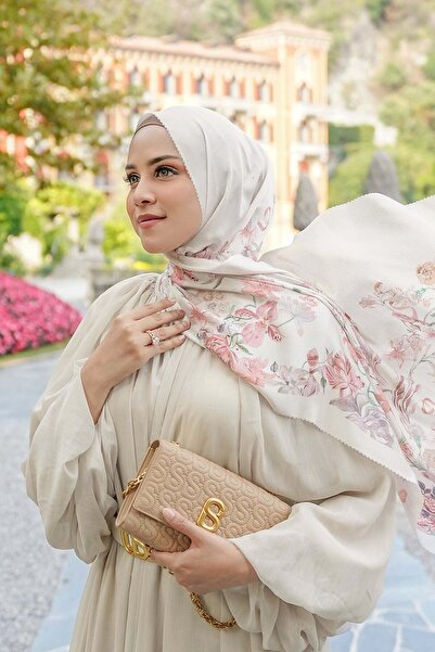 Buttonscarves Farra Saten Şal - Lily