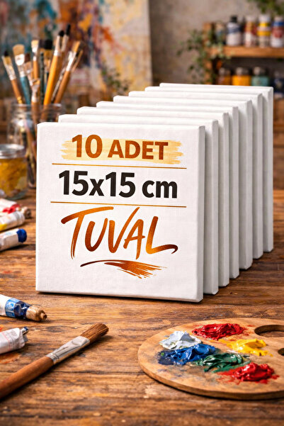 NUVVA Canvas Tuval, 10 adet 15x15 cm Resim Ressam tüvali tüval tuval