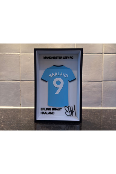 skyvstore Erling Haaland Manchester City FC - Forma Çerçevesi