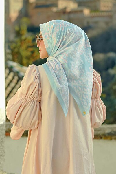 Buttonscarves Granada Kare Eşarp - Dream Blue