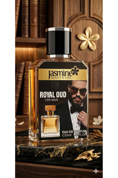 Jasmine Erkek Parfüm 55 ml EDP – Oud & Odunsu Kalıcı Erkek Parfüm
