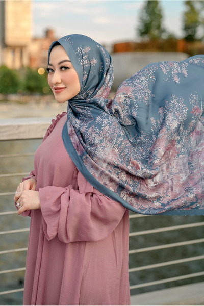 Buttonscarves New York 3 Saten Şal - Harlem