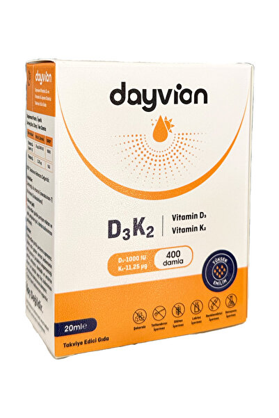 mcg pharma Dayvıon D3 K2 Drops 20 ml