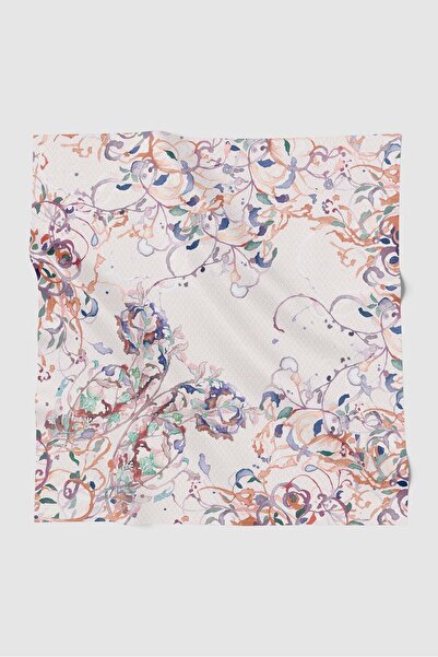 Buttonscarves Velmora Vual Kare Eşarp - Canvas