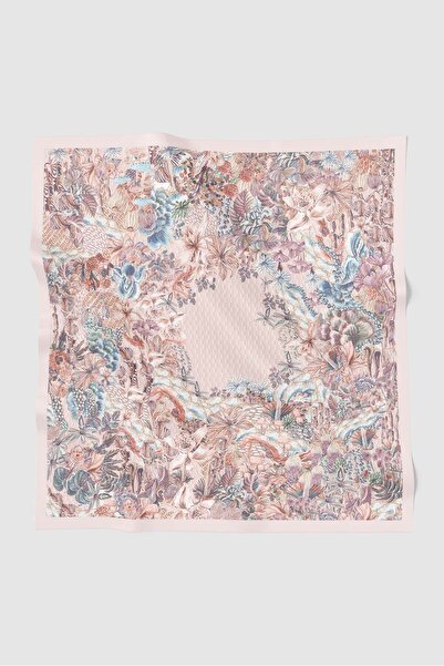 Buttonscarves Forestis Vual Kare Eşarp - Petal