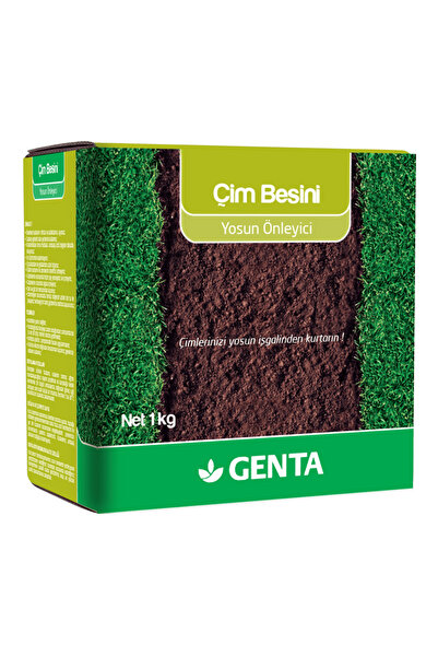 Genta Çim Besini Yosun Önleyici 1 Kg | Çim Alanlar İçin Yosun Giderici Gübre