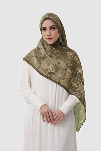 Buttonscarves Dubai Piliseli Şal - Chocolate