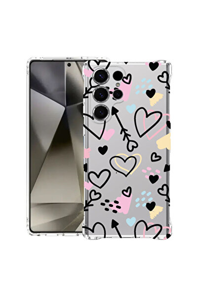 bestcase ® Husă Anti Shock Case for Samsung Galaxy S26 Ultra, Love Symbols, 3...