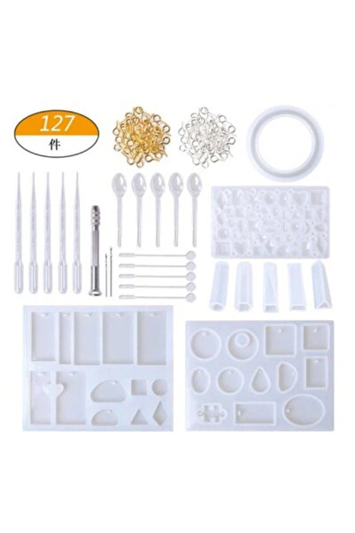 Other مجموعة أدوات صنع المجوهرات، تتضمن 127 قطعة من قوالب وقطارات المجوهرات.