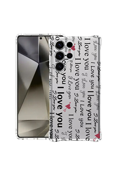 bestcase ® Husă Αντικραδασμική Θήκη για Samsung Galaxy S26 Ultra, Σ' αγαπώ, 3...