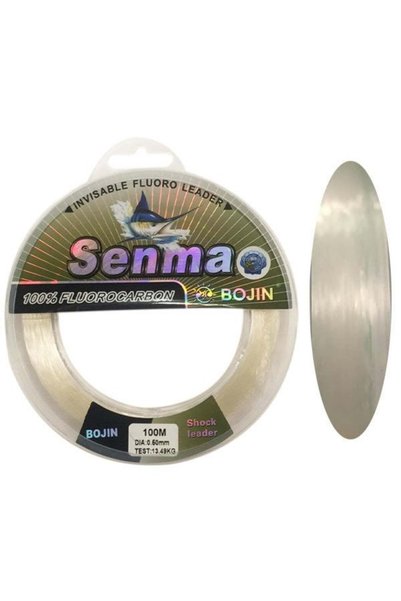 Generic Brand خط صيد Bojın Senma 100% Fluorocarbon Shock Leader 100 M 0.50 Mm
