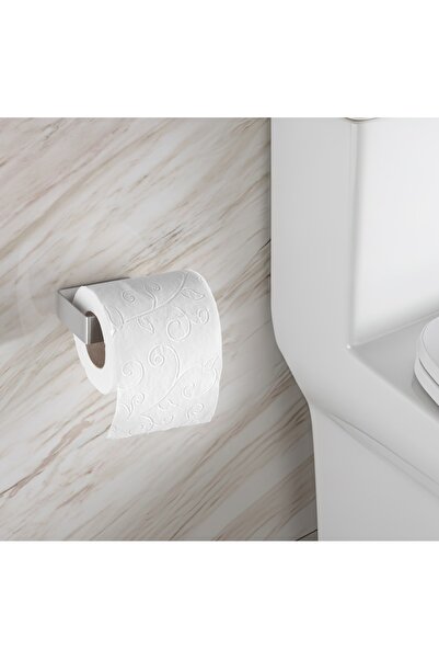 ARNESE HOME Paslanmaz Çelik Tuvalet Kağıtlığı Askısı (YAPIŞKANLI)