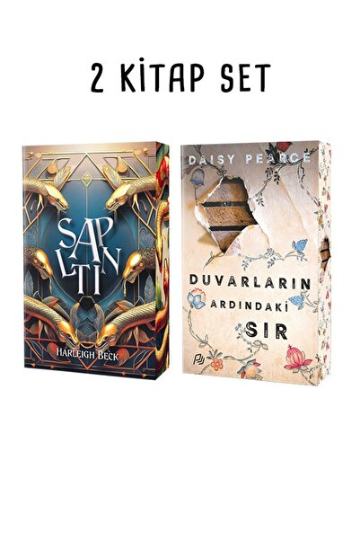 Polisiye Gerilim Set-2 (Saplantı-Duvarların Ardındaki Sır) Prime Kitap