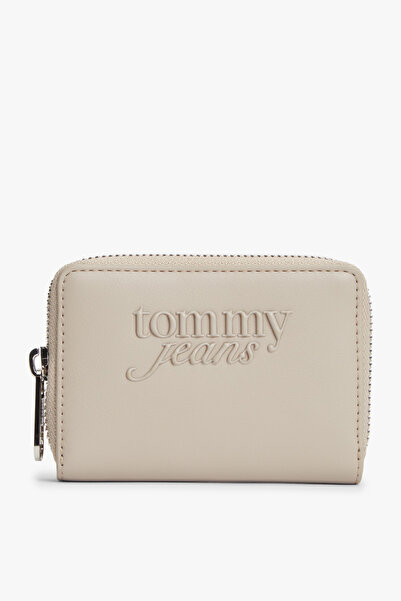 Tommy Hilfiger Tjw Women's Beige Must Small Za Wallet