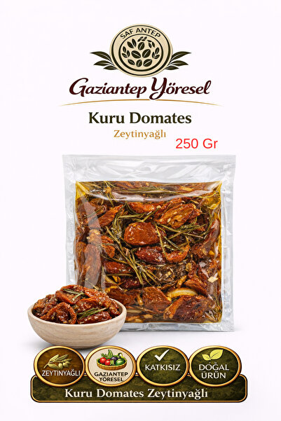 safantep Saf Antep Zeytinyagli Domates Kurusu 250 g Dogal Zeytinyaginda