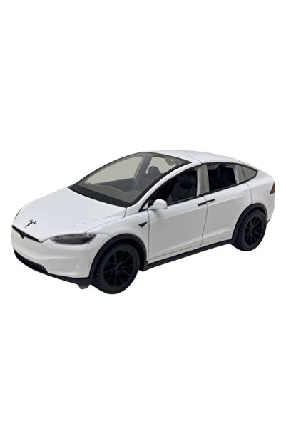OEM Masinuta Metalica Tesla Model X Die-Cast 13 CM pentru Copii, Functie Pull...