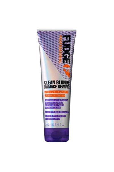 Fudge Professional Purple Toning Conditioner, Clean Blonde Damage Rewind Cond...