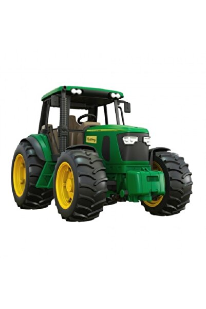 Noname Tractor verde cu sunete, lumini si frictiune.