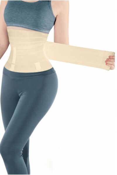 NBB حزام خصر ملفوف بلون البشرة للجنسين