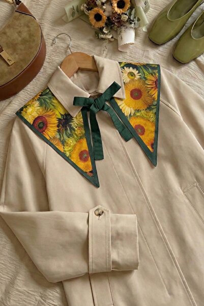 InStyle Με σχέδιο Σατέν γιακάς σε σμαραγδί πράσινο χρώμα