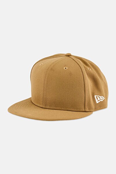 NEW ERA Men Plain Fitted Cap, Tan