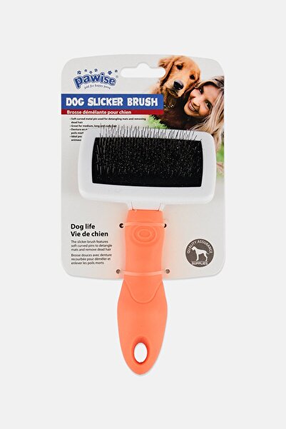 Pawise Dog Slicker Brush, Orange