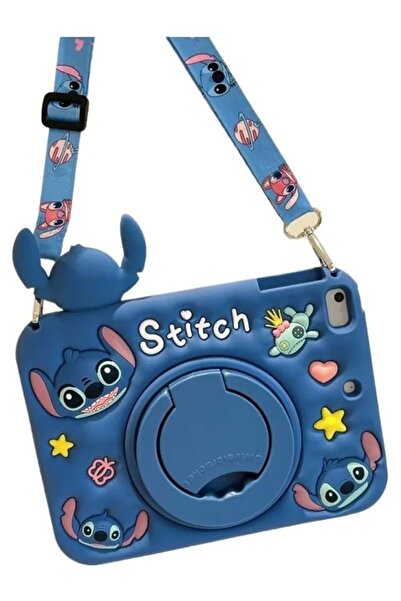 Teknokap Samsung Galaxy Tab A9 8.7 inç X110 X115 Uyumlu Stitch Standlı Çocukl...